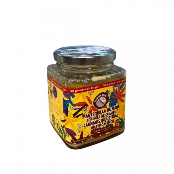 MANTEQUILLA MANI NATURE VAINILLA 250G